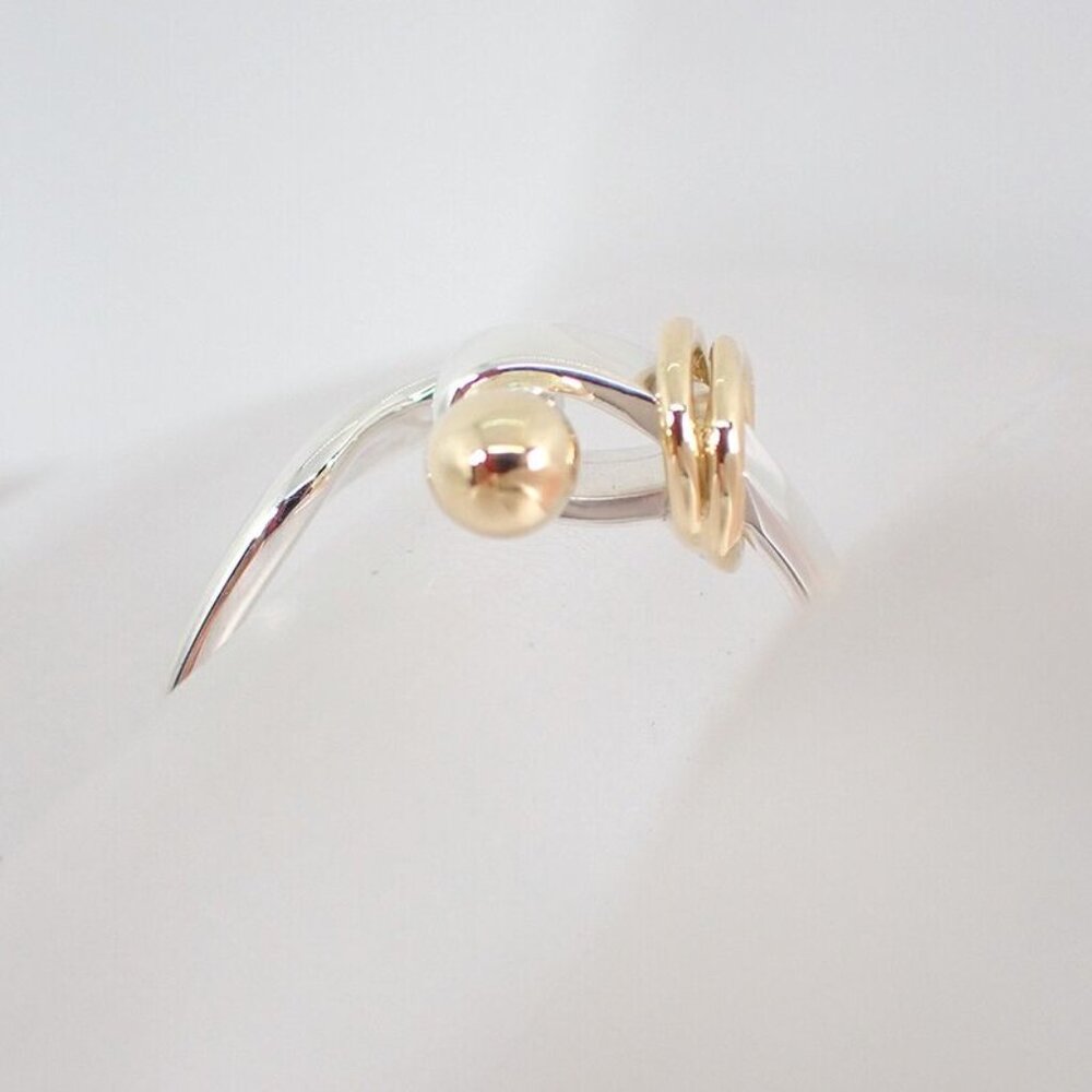 Tiffany & Co. 925 750 Hook Eye Ring - Picture 6 of 12